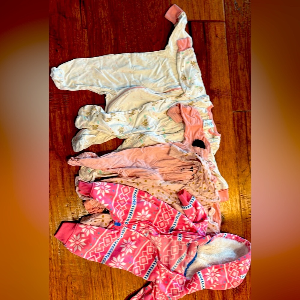 0-3 m baby pajamas